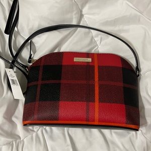 kate spade plaid purse